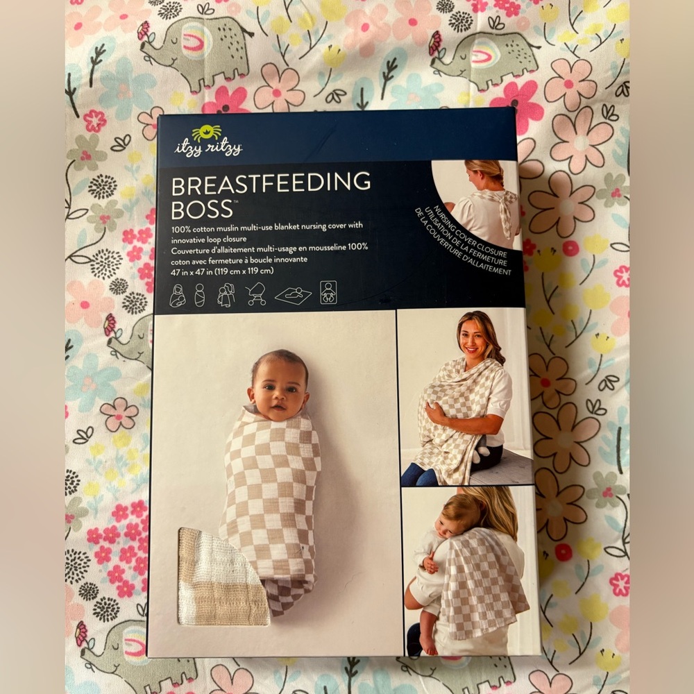 Breastfeeding Boss Blanket